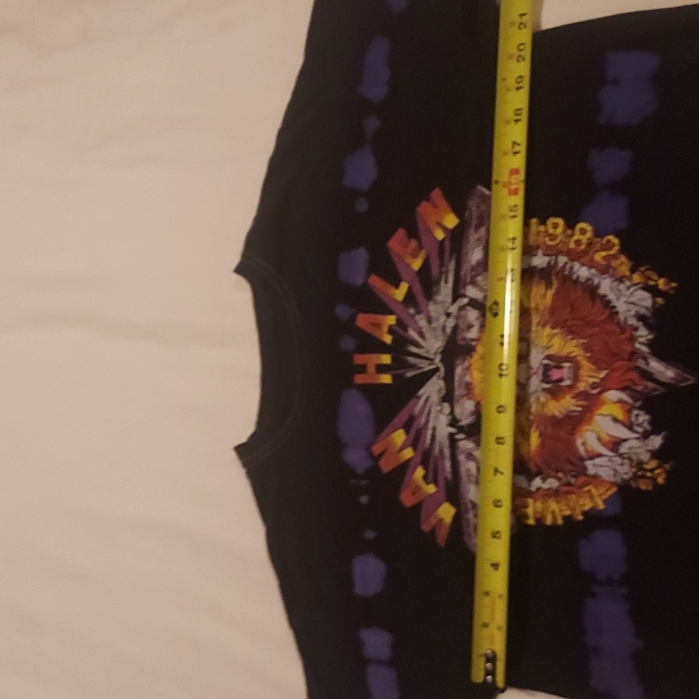 VAN HALEN LIVE 1982 TIE DYE SHIRT S/M - Picture 5 of 7
